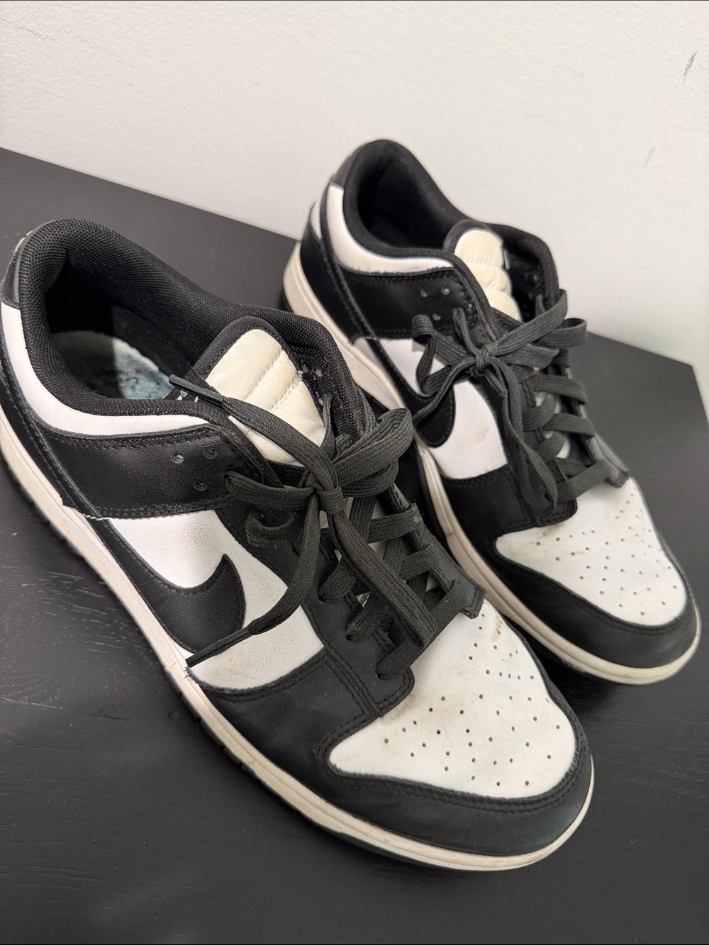 Nike Black and White Low-Top Sneakers